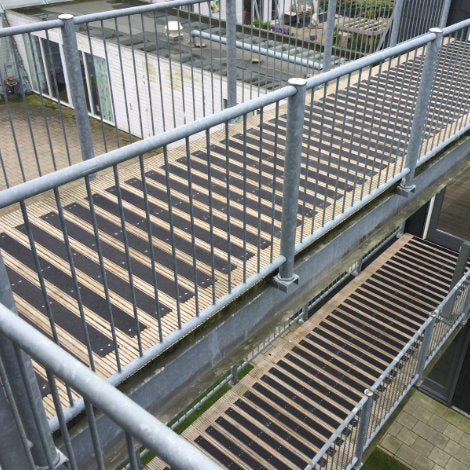 Vlonder antislip strook